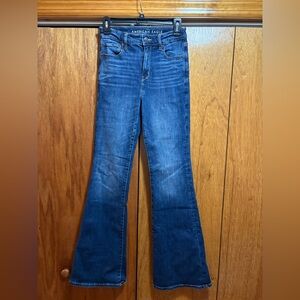 American Eagle Outfitters Blue Flare Jeans